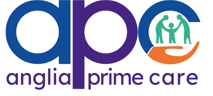 Anglia Prime Care logo.
