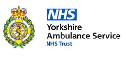 NHS Yorkshire Ambulance Service logo.
